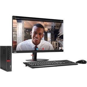Lenovo ThinkCentre M920q 10T1S01708 Desktop Computer - Intel Core i5 9th Gen i5-9600T - vPro Technology - 8 GB - 128 GB SS