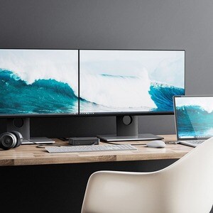 Universal Dock dual Display docking station HD monitors USB-C and USB-A devices