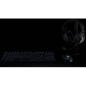 Logitech PRO X Wireless Over-the-head Stereo Gaming Headset - Black - Binaural - Circumaural - 1500 cm - 32 Ohm - 20 Hz to