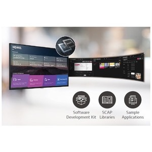 LG 55UH5F-H Digital Signage Display - 55" LCD - 8 GB - 3840 x 2160 - LED - 500 Nit - 2160p - HDMI - USB - DVI - Serial - W