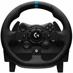Logitech G TRUEFORCE G923 Gaming Steering Wheel/Pedal - USB - PlayStation, PlayStation 5, PC, PlayStation 4 - Black