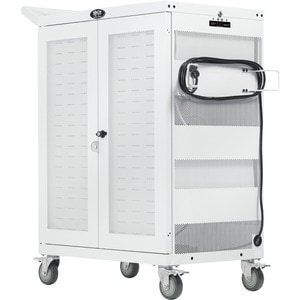 Tripp Lite by Eaton Safe-IT Multi-Device UV Charging Cart, Hospital-Grade, 32 AC Outlets, Laptops, Chromebooks, Antimicrob