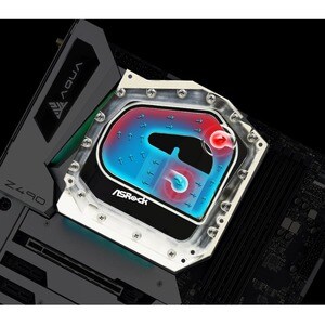 ASRock Z490 AQUA Desktop Motherboard - Intel Z490 Chipset - Socket LGA-1200 - Intel Optane Memory Ready - Extended ATX - 1