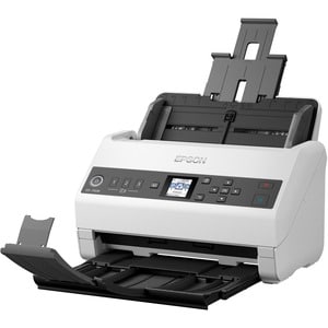 Epson DS-730N Sheetfed Scanner - 600 dpi Optical - 8-bit Color - 8-bit Grayscale - 40 ppm (Mono) - 40 ppm (Color) - Duplex