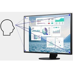 EIZO FlexScan EV2795-BK. Anzeigegrösse (Diagonal): 68,6 cm (27"), Auflösung: 2560 x 1440 Pixel, HD type: Quad HD, Display 