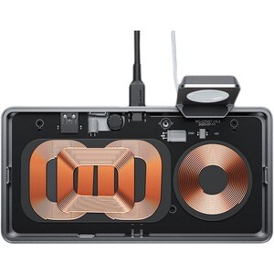 ALOGIC Ultra Power 3-in-1 Wireless Charging Dock for iPhone and Airpods with Apple Watch Charger Mount - 9 V DC Input - 5 