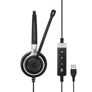 EPOS | SENNHEISER IMPACT SC 660 USB ML - Stereo - USB - Wired - 50 Hz - 18 kHz - On-ear - Binaural - 9.51 ft Cable - Noise
