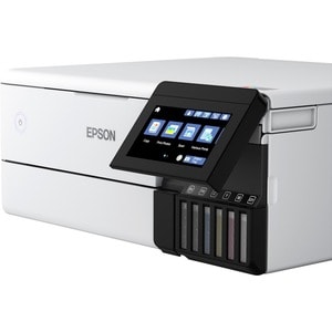 Epson ET-8500 Inkjet Multifunction Printer-Color-Copier/Scanner-5760x1440 dpi Print-Automatic Duplex Print-100 sheets Inpu