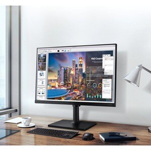 Samsung Professional F27T450FQU 27" Class Full HD LCD Monitor - 16:9 - Black - 68.6 cm (27") Viewable - In-plane Switching