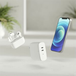 ALOGIC 2X68 Rapid Power 68W GaN Charger - ALOGIC 2X68 Rapid Power 68W GaN Charger - Includes 2m USB-C Charging Cable