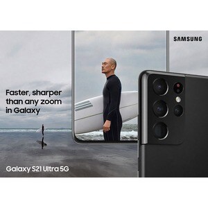 Samsung Galaxy S21 Ultra 5G SM-G998B 128 GB Smartphone - 6.8" Dynamic AMOLED QHD+ 3200 x 1440 - Cortex X1Single-core (1 Co