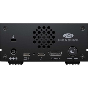Disque dur Bureau LaCie 1big Dock STHS18000800 - Externe - 18 To - Notebook Appareil compatible - USB 3.0, Thunderbolt 3 -