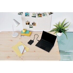 WD Elements SE WDBEPK0020BBK-WESN 2 TB Portable Hard Drive - External - Black - USB 3.0
