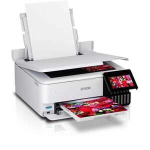 Epson L8160 Wireless EcoTank Inkjet Multifunction Printer - Colour - Copier/Printer/Scanner - 32 ppm Mono/32 ppm Color Pri