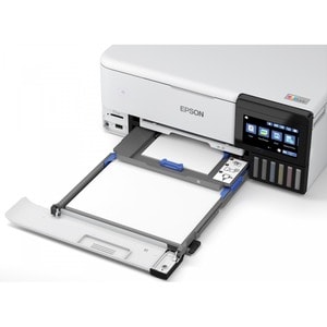Epson ET-8500 Wireless EcoTank Inkjet Multifunction Printer - Colour - White - Copier/Printer/Scanner - 32 ppm Mono/32 ppm