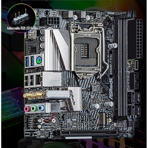 ASRock B560M-ITX/ac Desktop Motherboard - Intel Chipset - Socket LGA-1200 - Mini ITX - Pentium Gold, Celeron, Core i5, Cor