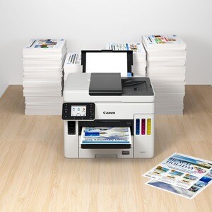 Stampante multifunzione a getto di inchiostro Canon MAXIFY GX7050 Wireless - Colore - Multicolore - Fotocopiatrice/Fax/Sta