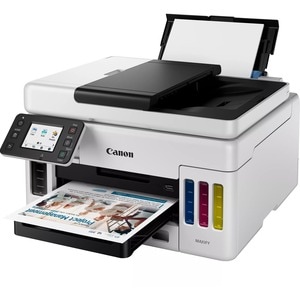 Imprimante Jet d'Encre Multifonction Canon MAXIFY GX6050 Sans fil - Couleur - Multicouleur - Copieur/Imprimante/Scanner - 