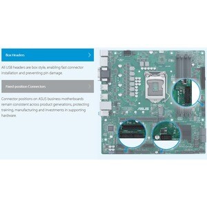 Asus Q570M-C/CSM Desktop Motherboard - Intel Q470 Chipset - Socket LGA-1200 - Intel Optane Memory Ready - Micro ATX - Core