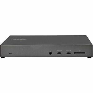 StarTech.com USB C Dock, Triple 4K Monitor USB-C Docking Station with DP 1.4 & DSC, 2x DisplayPort & 1x HDMI, 100W PD, 6x 