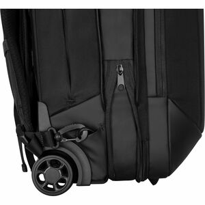 Targus Mobile Tech Traveler EcoSmart TBR040GL Carrying Case (Rolling Backpack) for 39.6 cm (15.6") Notebook - Black - Shou