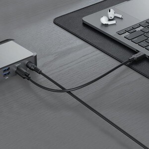 Universal Dock Dual Display Screen 4K docking station with 65W power delivery PD  DP Alt Mode USB-C and USB-A devices