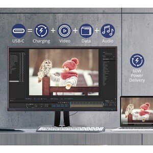 ViewSonic VP2756-2K 27" ColorPro 1440p IPS Monitor with 60W Powered USB C, sRGB and Pantone Validated - 27" ColorPro Monit