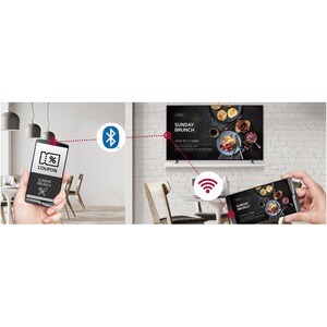 LG 43UR640S 1092.20 mm LCD Digital Signage Display - High Dynamic Range (HDR) - 3840 x 2160 - 300 cd/m² - 2160p - USB - HD