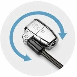 Kensington ClickSafe 2.0 Cable Lock For Notebook - Master Keyed Lock - For Notebook
