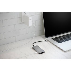 Kensington UH1400P USB-Typ C Docking Station für Smartphone, Monitor, Tablet, Notebook - Speicherkartenleser - SD, microSD