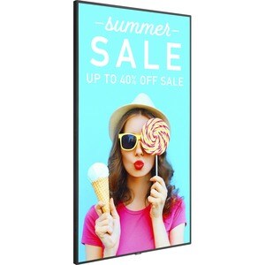 NEC Display MultiSync C750Q 190.5 cm (75") LCD Digital Signage Display - 24 Hours/7 Days Operation - In-plane Switching (I