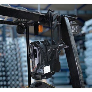 Gamber-Johnson Monitorschiene für Wire Guard - Schwarz - Höhenverstellbar