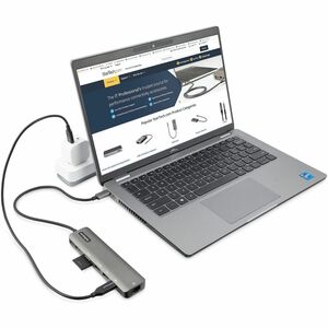 StarTech.com Adattatore multiporta USB C a HDMI 2.0 4K 60 Hz, 100W PD, SD/MicroSD, Hub USB 3.0 - USB Type-C Mini Dock - Ca