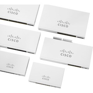 Cisco Switch CBS220 Administrable Smart Capa 2, 48 puertos Gigabit Ethernet, PoE+ con 382W totales, 4 Puertos SFP (4x1G), 