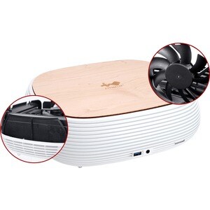 In Win IW-CS-B1WHI-PS200W Gaming Computer Case - Mini ITX Motherboard Supported - Mini-tower - Acrylonitrile Butadiene Sty