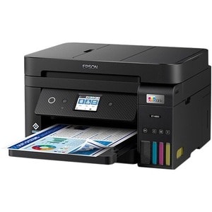 Epson EcoTank ET-4850 Inkjet Multifunction Printer-Color-Black-Copier/Fax/Scanner-4800x1200 dpi Print-Automatic Duplex Pri