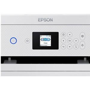 Epson EcoTank ET-2850 Wireless Inkjet Multifunction Printer-Color-White-Copier/Scanner-4800x1200 Print-Automatic Duplex Pr