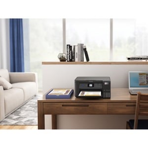 Stampante multifunzione a getto di inchiostro Epson ET-2850 Wireless EcoTank - Colore - Nero - Fotocopiatrice/Stampante/Sc