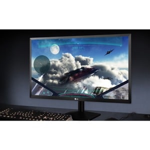 LG 24MK430H-B 24" Class Full HD LCD Monitor - 16:9 - Black - 60.5 cm (23.8") Viewable - In-plane Switching (IPS) Technolog