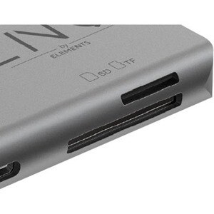 LINQ LQ48012 USB Type C Docking Station for Notebook/Tablet/Monitor - Memory Card Reader - SD, microSD - 100 W - 2 Display