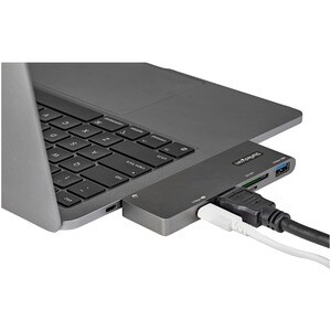 StarTech.com USB 3.2 Gen 1 (3.1 Gen 1) Type-C Docking Station for Notebook/Tablet/Monitor - 100 W - Portable - 1 Displays 