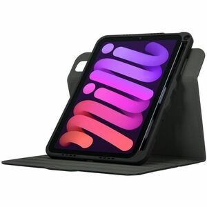 Targus VersaVu THZ914GL Carrying Case for 21.1 cm (8.3") Apple iPad mini (6th Generation) Tablet - Black - Drop Resistant,