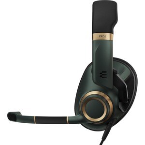 EPOS H6PRO Gaming Headset - Stereo - Wired - On-ear - Binaural - Circumaural - Green