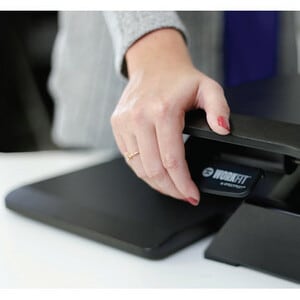 Ergotron WorkFit Height Adjustable Multipurpose Desktop Riser - Up to 76.2 cm (30") Screen Support - 15.88 kg Load Capacit