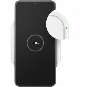 Samsung Induction Charger - For Smartphone, iPhone - 9 V DC Input - Proprietary Battery Size - Super Fast Charging, Compac