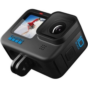 GoPro HERO10 Professional 数码摄像机 - LCD 触控屏 - 1/2.3" CMOS - 高动态范围 - 5.3K - 黑 - 16:9 - 23.6 百万象素 视频 - HDMI - USB - SD - GPS -