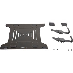 StarTech.com Mounting Tray for Notebook - Black - Height Adjustable - 23.9 cm to 41.9 cm (16.5") Screen Support - 4.50 kg 