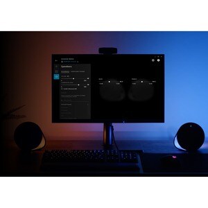 Logitech G LIGHTSYNC G560 2.1 蓝牙 扬声器系统 - 120 W RMS - 40 Hz 到 18 kHz - 7.1 DTS: X Ultra, Surround Sound - USB