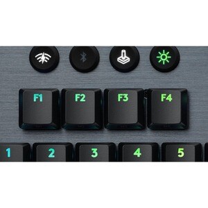 Logitech G G913 游戏键盘 - 有线/无线 连接 - USB 接口 - RGB LED - 机械 按键开关 - 蓝牙 - 铬操作系统 - PC, Mac