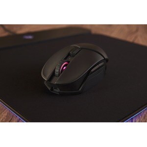 HP 鼠标垫 - 3.8 毫米 x 899.9 毫米 x 399.8 毫米 尺寸 - 黑 - 橡胶 - 防滑